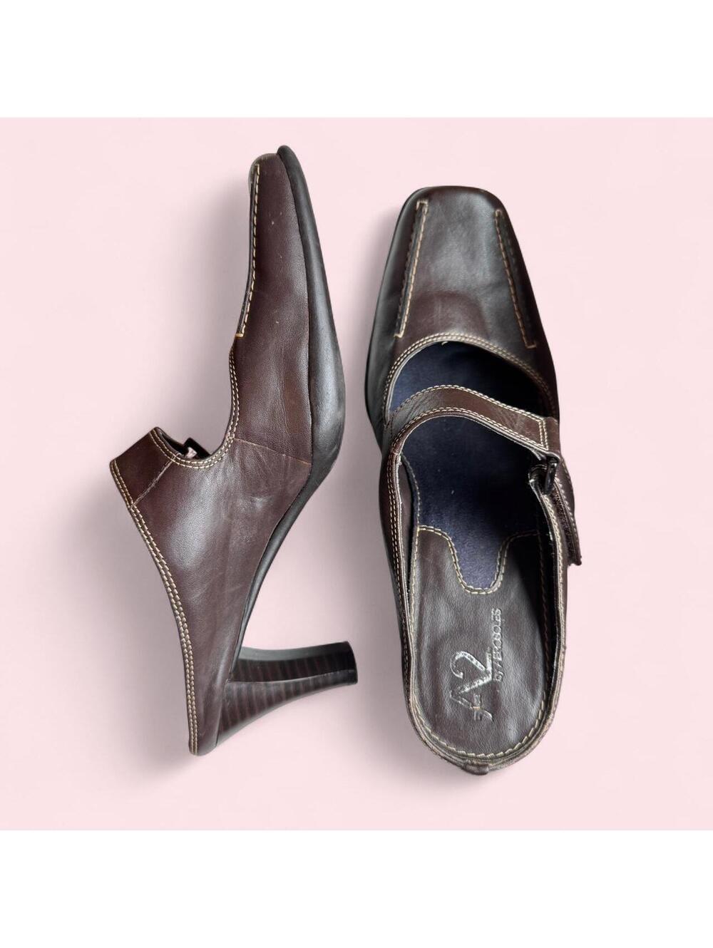 A2 by aerosoles mary jane heeled mules